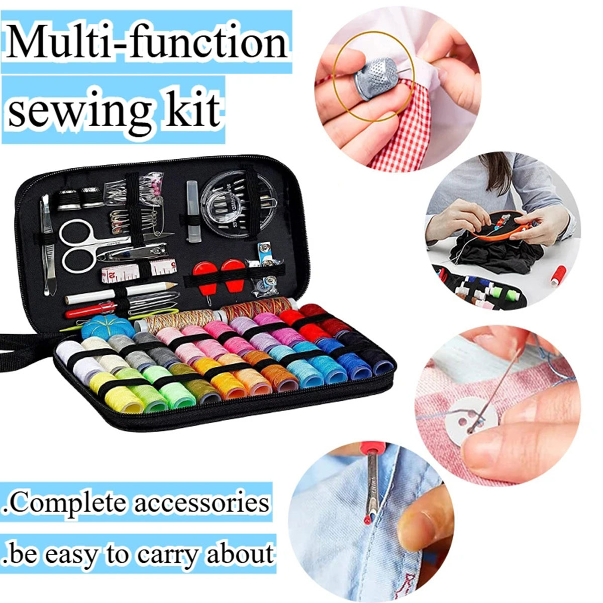 Sewing Kits DIY Multi-function Box Set for Hand Quilting | Inspire Uplift
