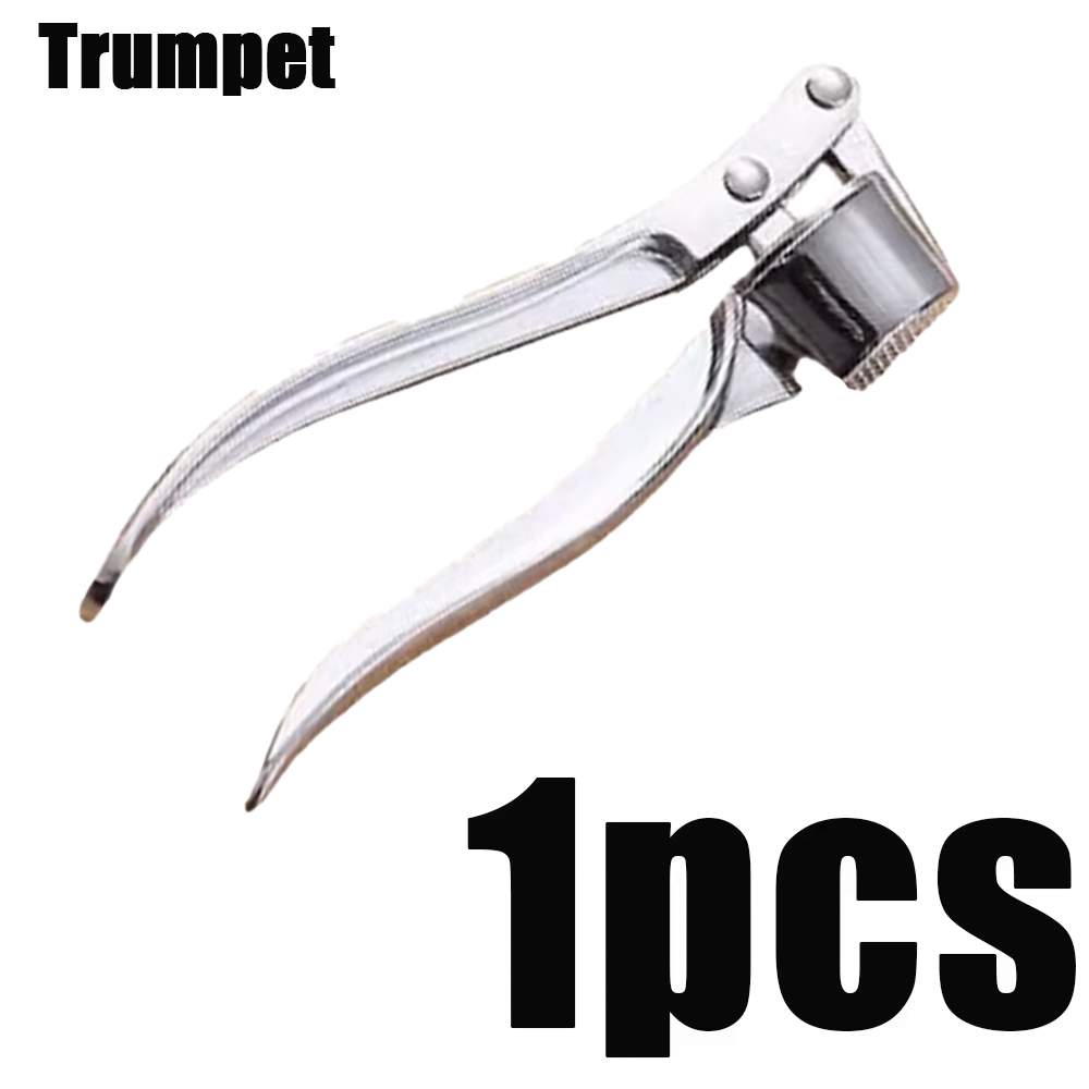 Zinc Alloy Garlic Squeezer Manual Masher Crusher for Vegetables and Ginger