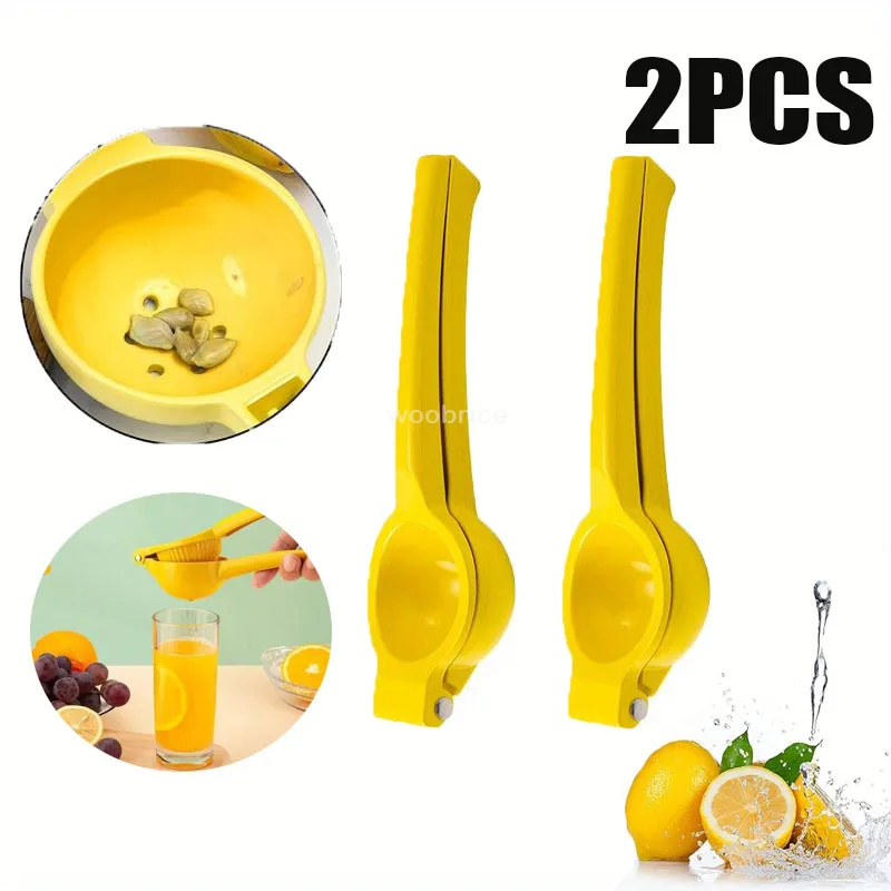 Premium Manual Lemon Lime Juicer Stainless Steel Citrus Press for Fresh Fruit