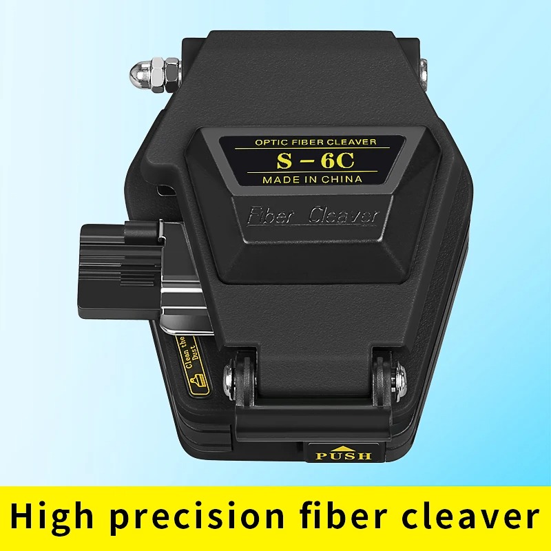 High Precision Fiber Optic Cable Cutter Optical Fiber Cleaver with Surface Blade for FTTH