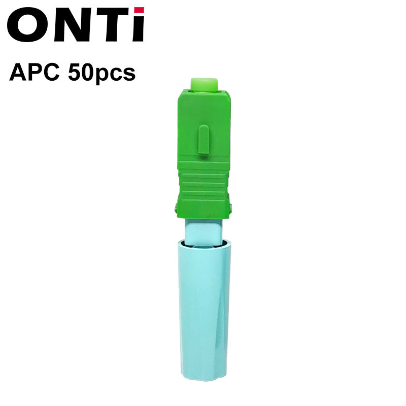 SC APC SM Single-Mode Fiber Optical Connector Fast, Reliable, and Easy to Use for FTTH Installations