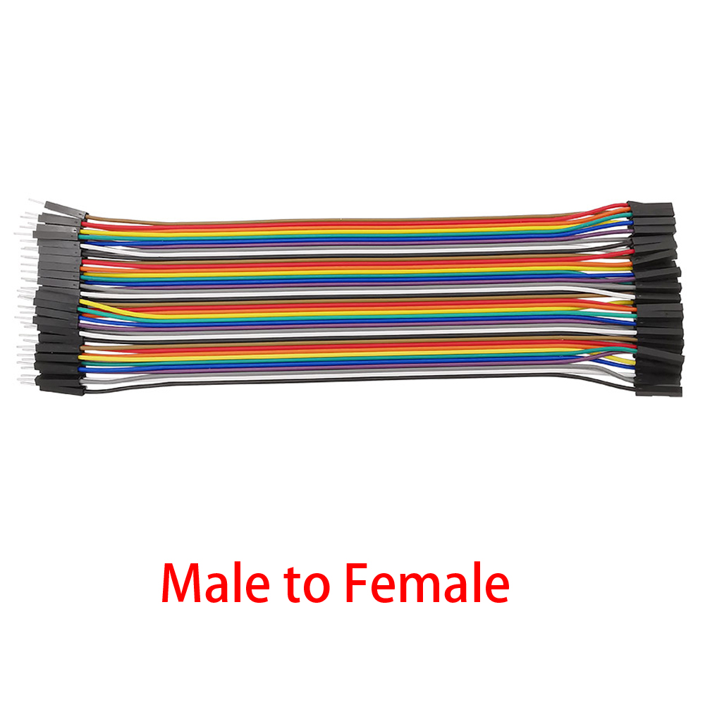 Breadboard Jumper Cable for Arduino DIY Male to Male/Female to Female/Male to Female Ribbon Cable, Versatile