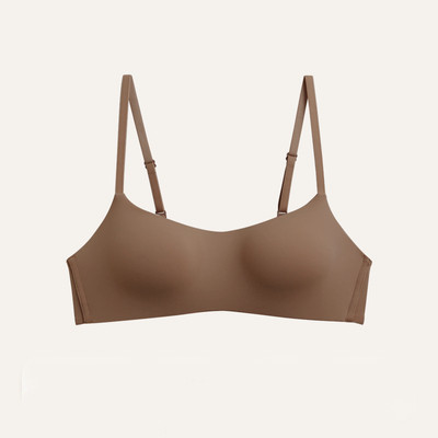 Seamless Push Up Bra for Small Chest Wireless Half Cup Bra Comfortable Lift Lingerie