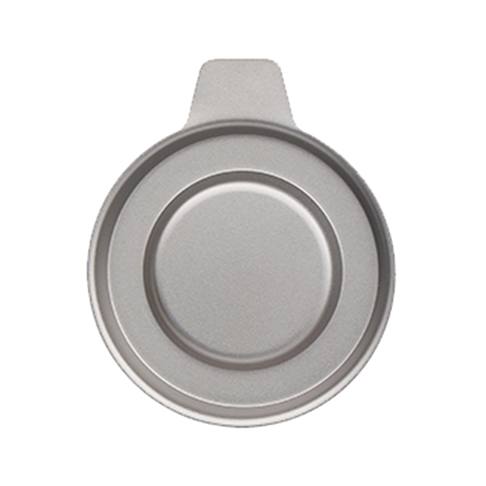 Ultralight Titanium Alcohol Stove with Fire Cover & Foldable Pot Stand