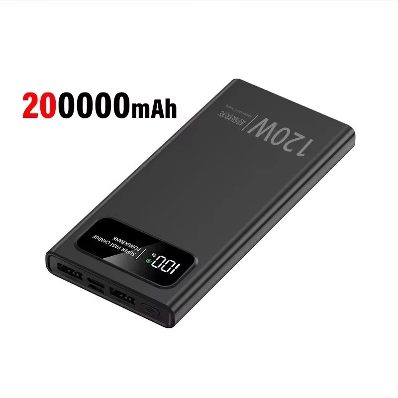 Ultra Charge High Capacity Fast Charging Power Bank with Digital Display