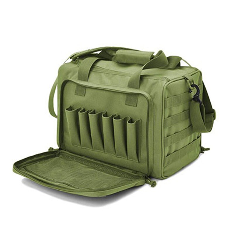 Premium Tactical Gun Range Bag Durable Pistol Storage Case & Outdoor Hunting Gear