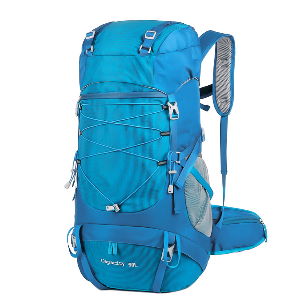 Waterproof Hiking Backpack with Rain Cover Durable Travel Trekking Camping Rucksack