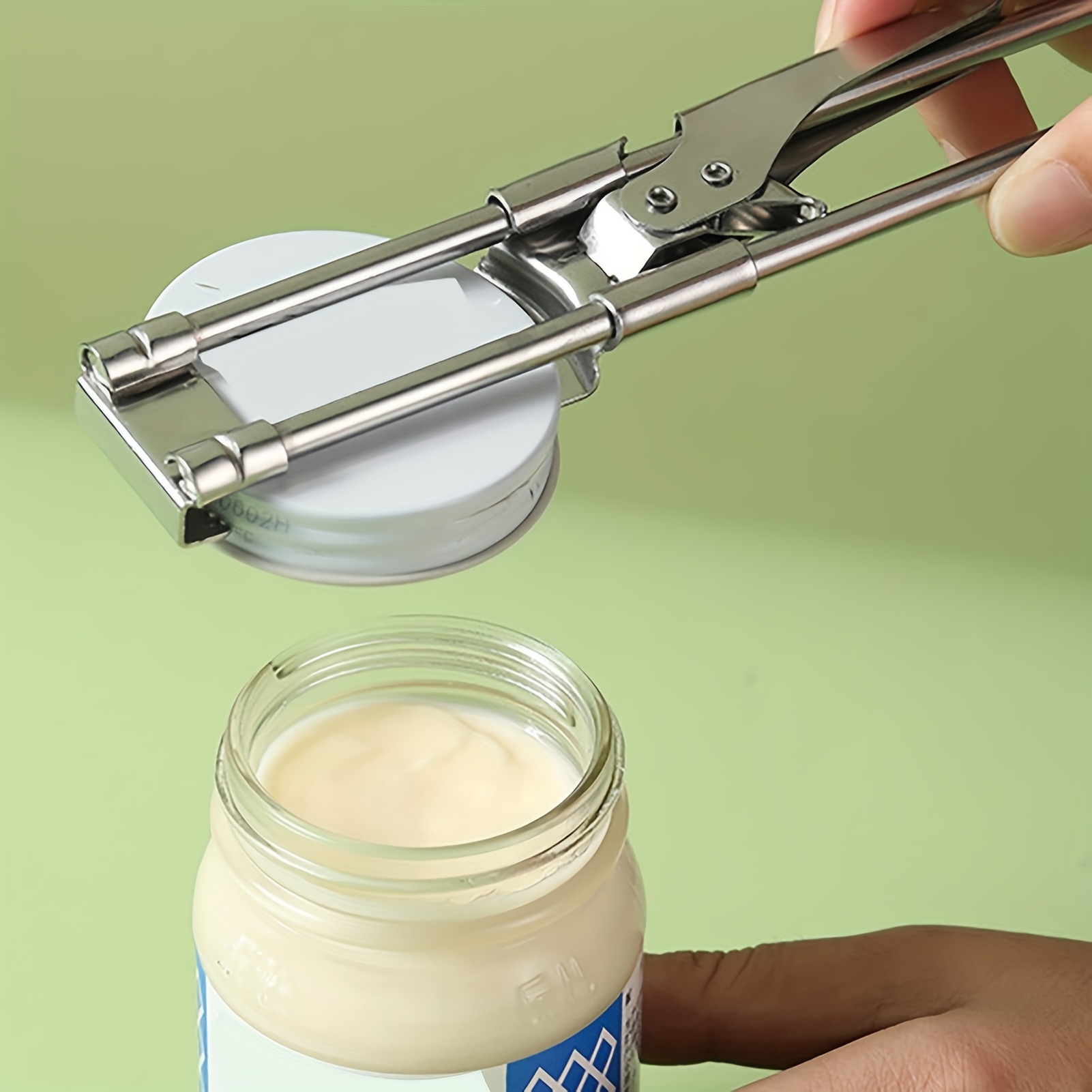 Adjustable Stainless Steel Jar Opener Multi Function Bottle Opener for Easy Lid Removal