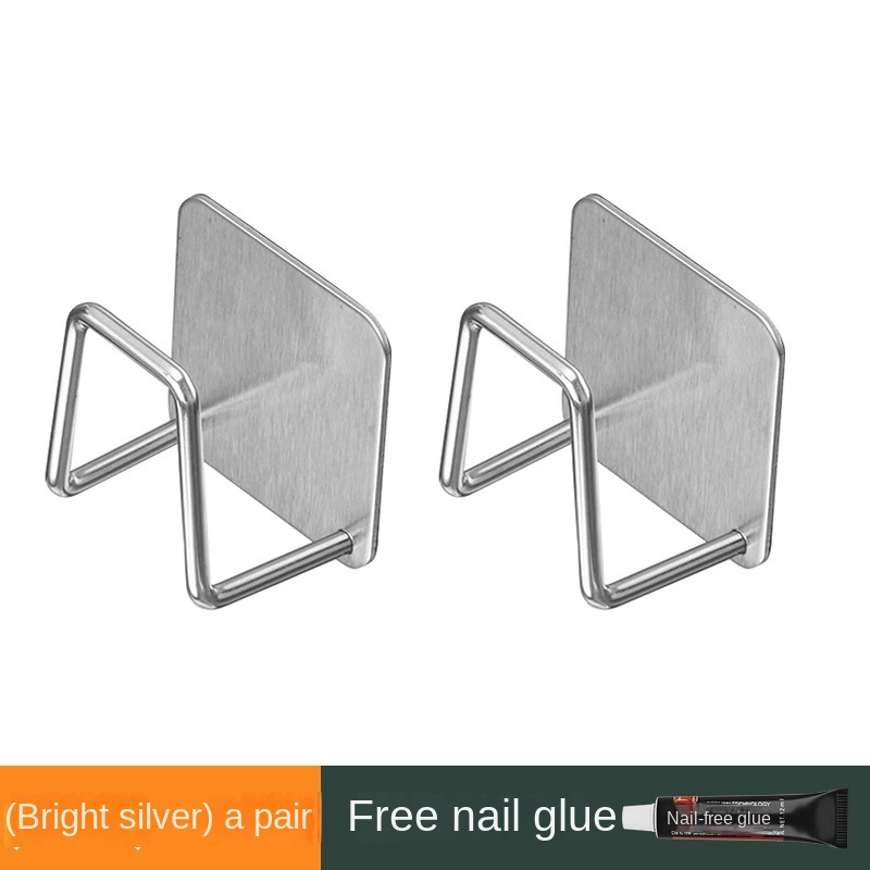 Wall Mounted Stainless Steel Storage Rack for Pot Lids & Cutting Boards Space Saving Kitchen Organizer