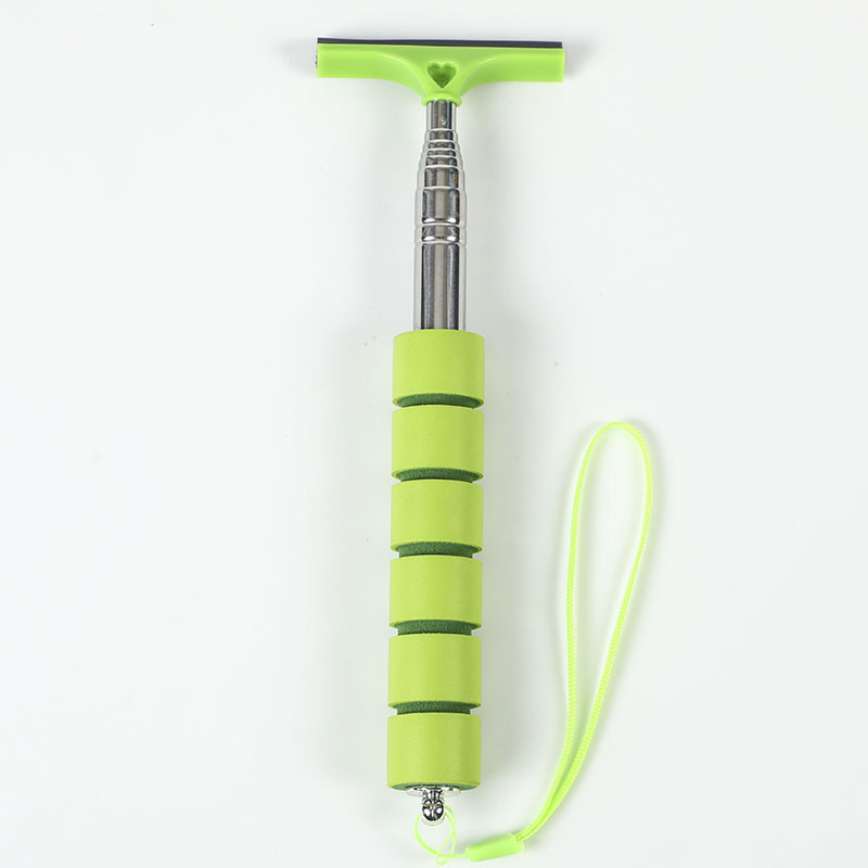 Telescopic Car Mirror Wiper for Clear Rearview Visibility