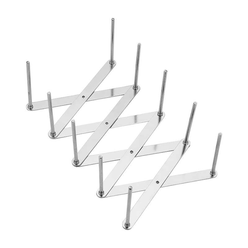 Adjustable Stainless Steel Dish Drying Rack Space Saving Kitchen Organizer