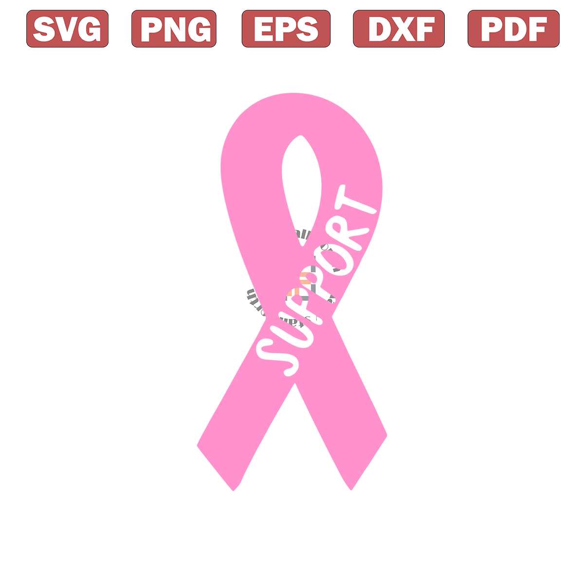 Cancer Awareness Support Ribbon SVG, Cancer SVG, Breast Canc | Inspire ...