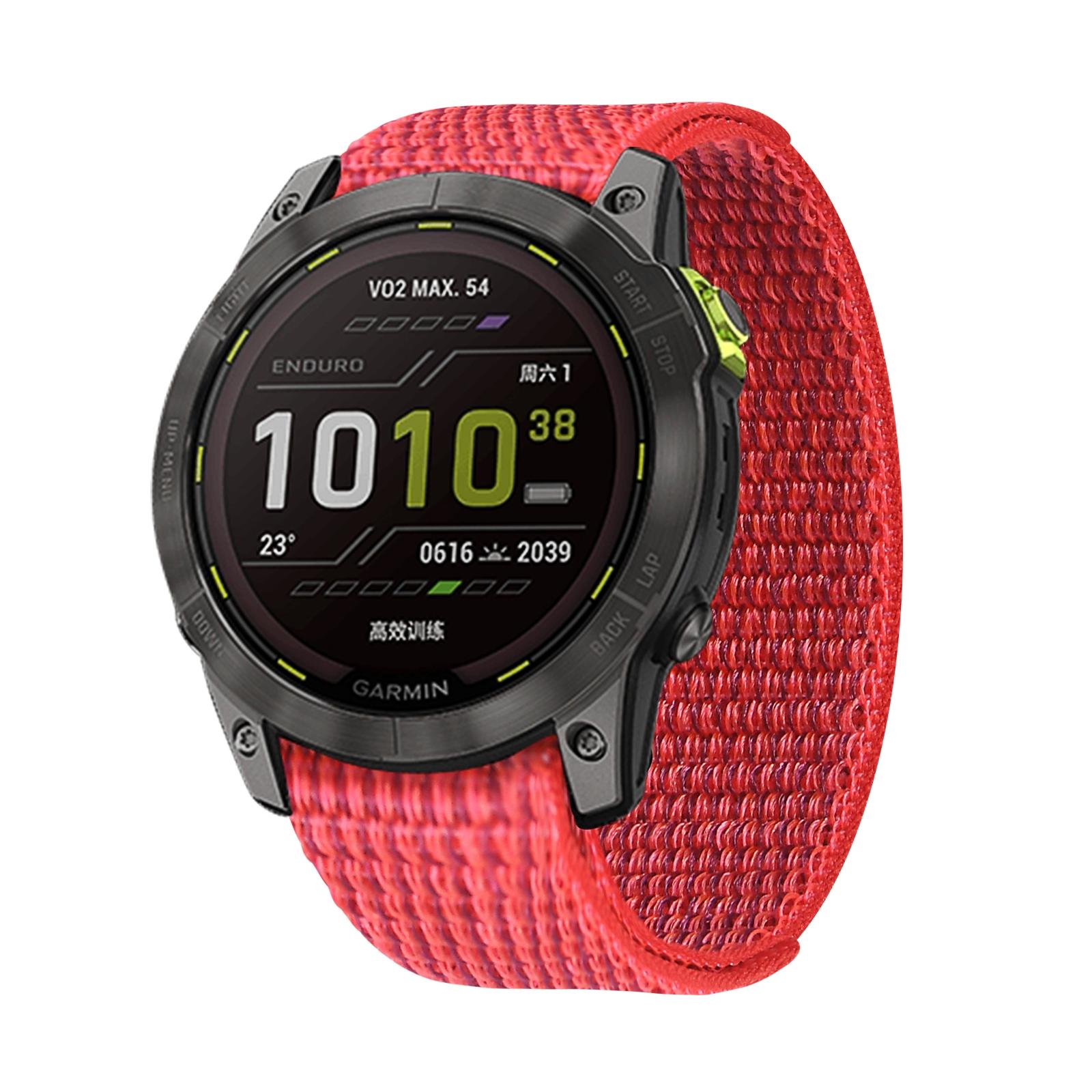 Garmin Fenix Nylon Loop Strap Adjustable Breathable Sport Watch Band