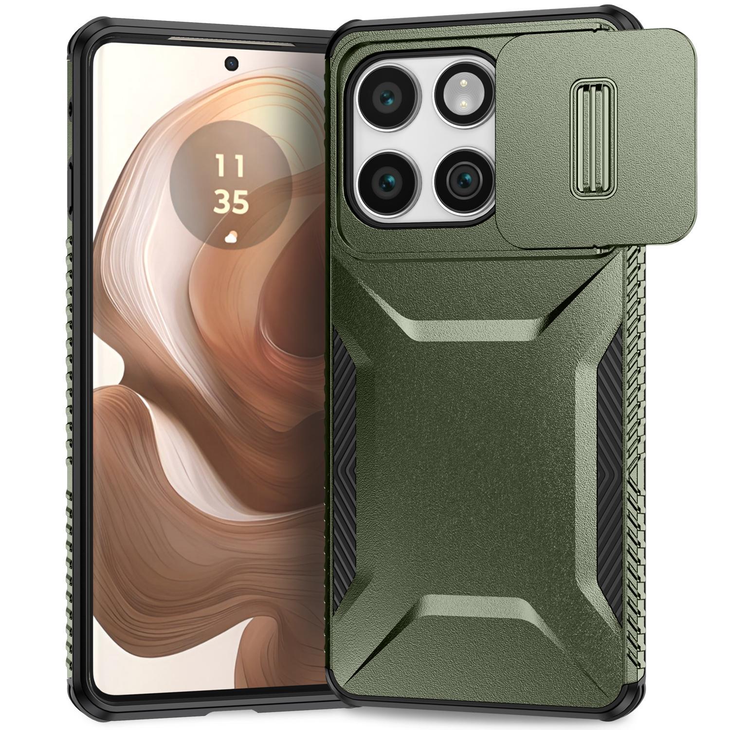 Sliding Camshield Shockproof Phone Case for Motorola Moto G Stylus with Camera Cover Protection