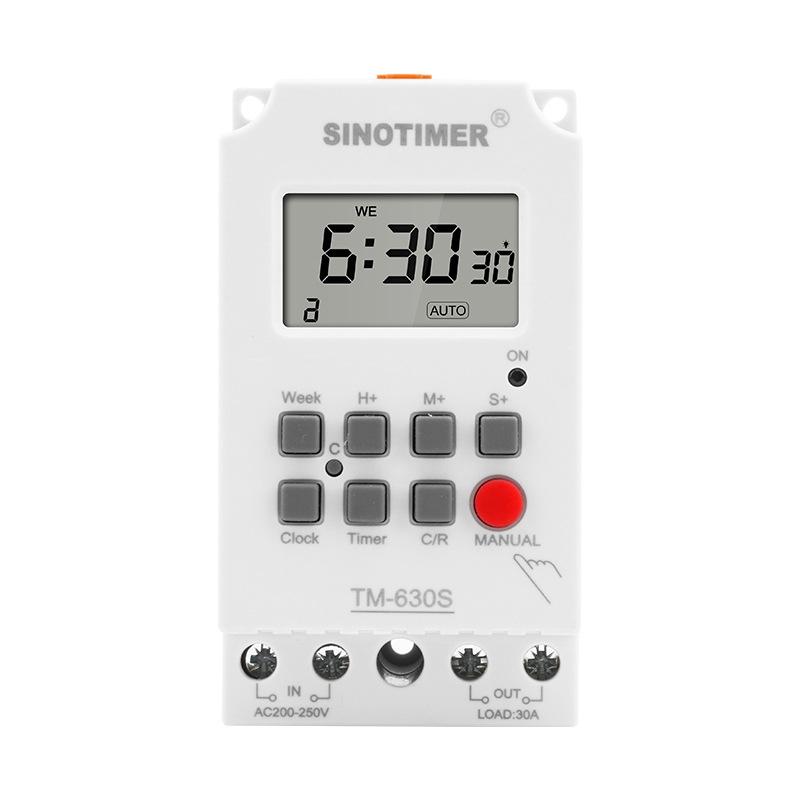 Programmable Timer Switch 30A Weekly Digital Relay | Inspire Uplift
