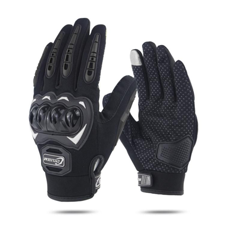Anti-Slip Motorcycle Riding Gloves Full Finger Protective Grip Gear