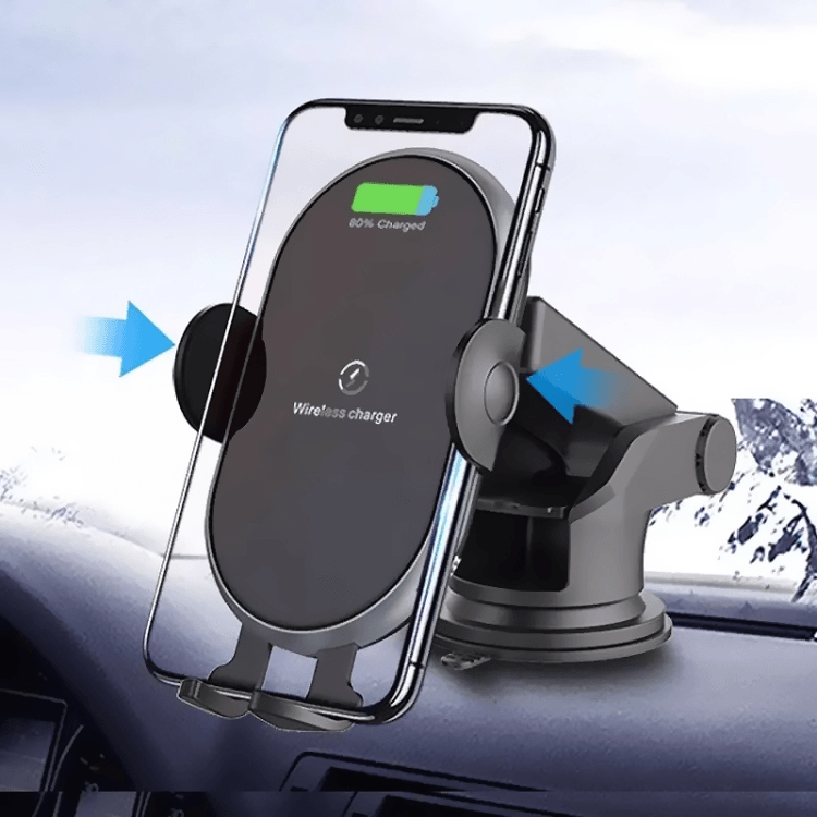 MagSafe Compatible Magnetic Car Wireless Charger Stand 15W Fast Charging