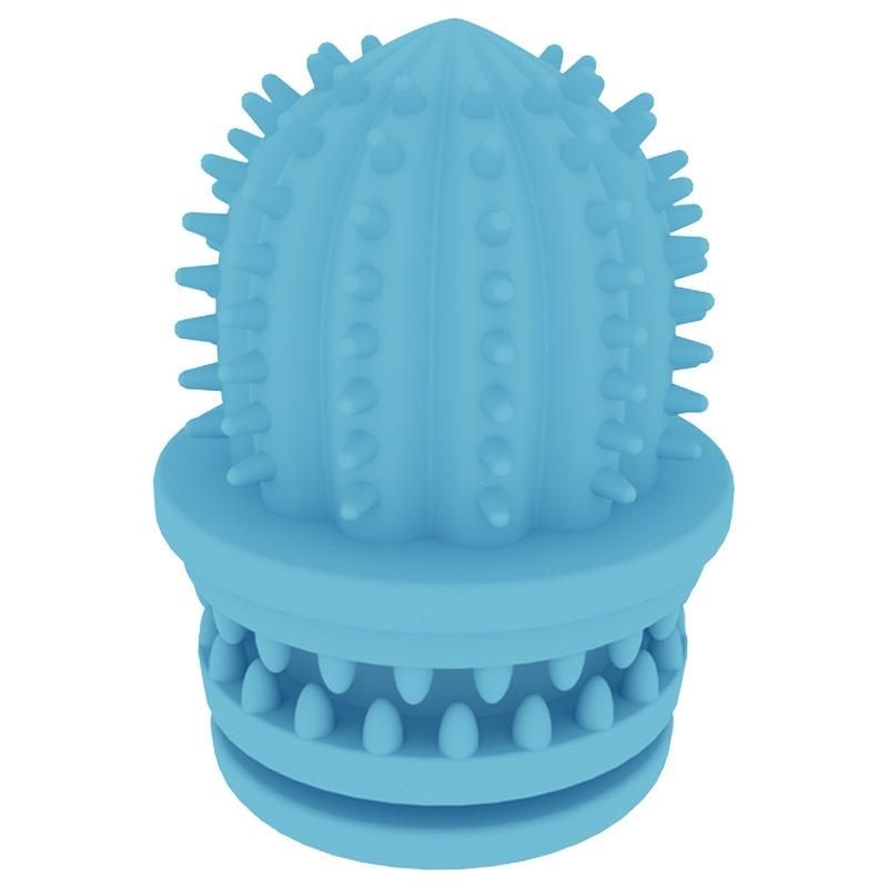Dog Chew Toy for Teeth Cleaning Cactus Dental Chew Toy Durable Puppy Teething Toy