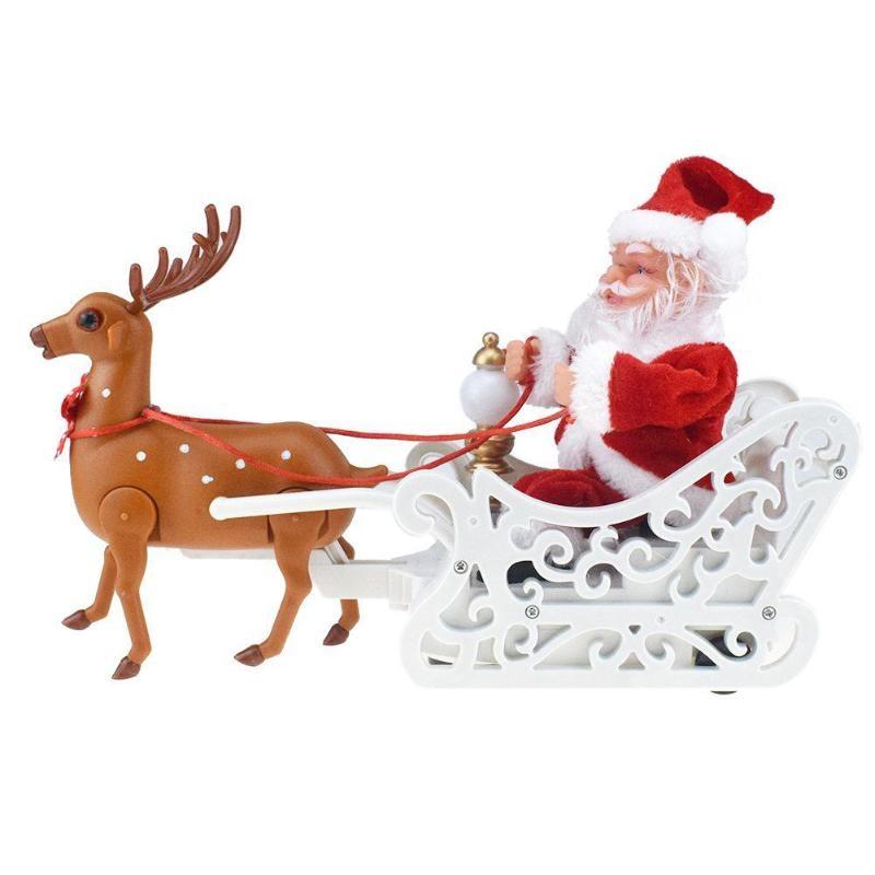 Dancing Santa Claus Toy with Music Electric Christmas Santa Toy Gift for Kids