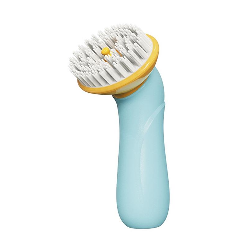 Silicone Pet Bath Brush with Shampoo Dispenser for Dogs and Cats