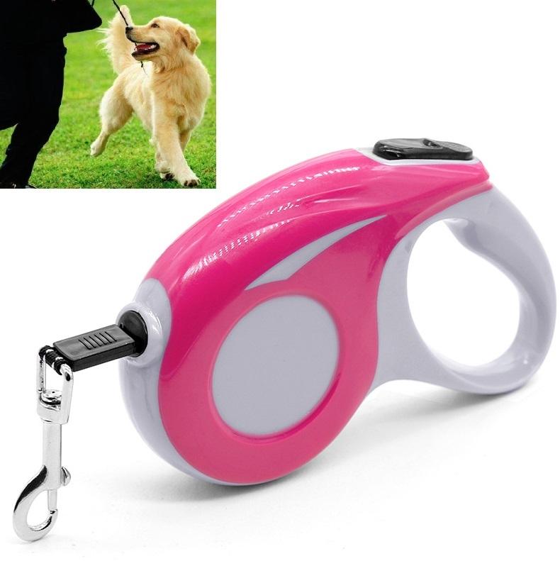 Retractable Dog Leash with Automatic Traction Durable Pet Walking Rope