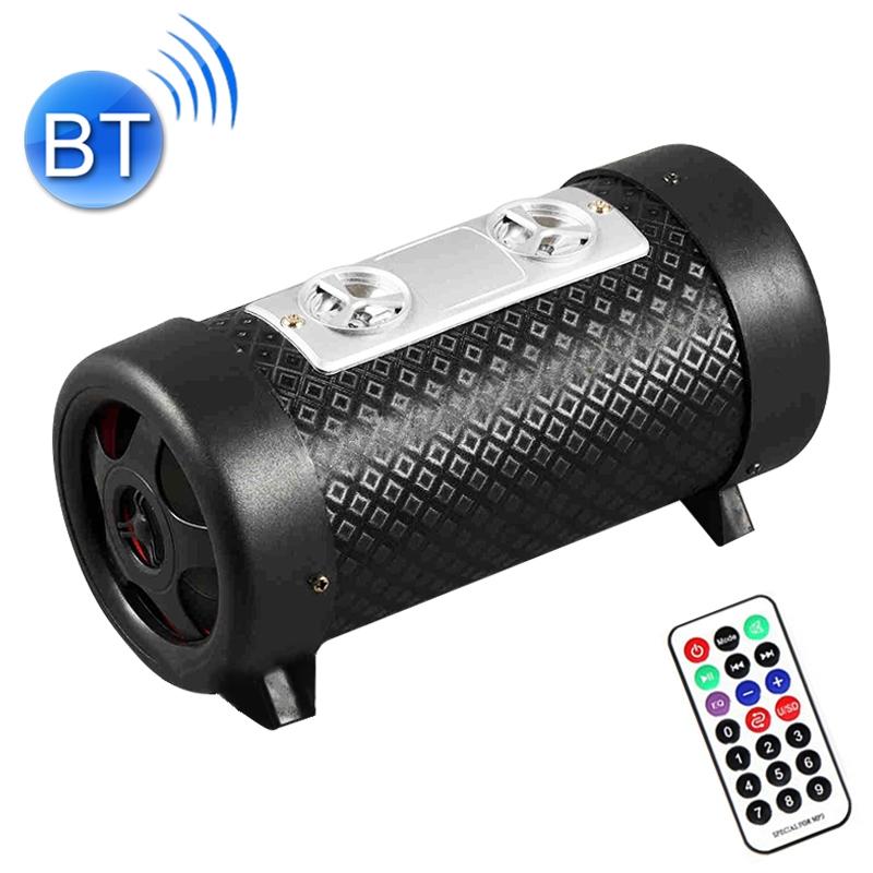 Bluetooth Subwoofer Speaker 4 Inch Compact Car Motorcycle Audio System with Remote