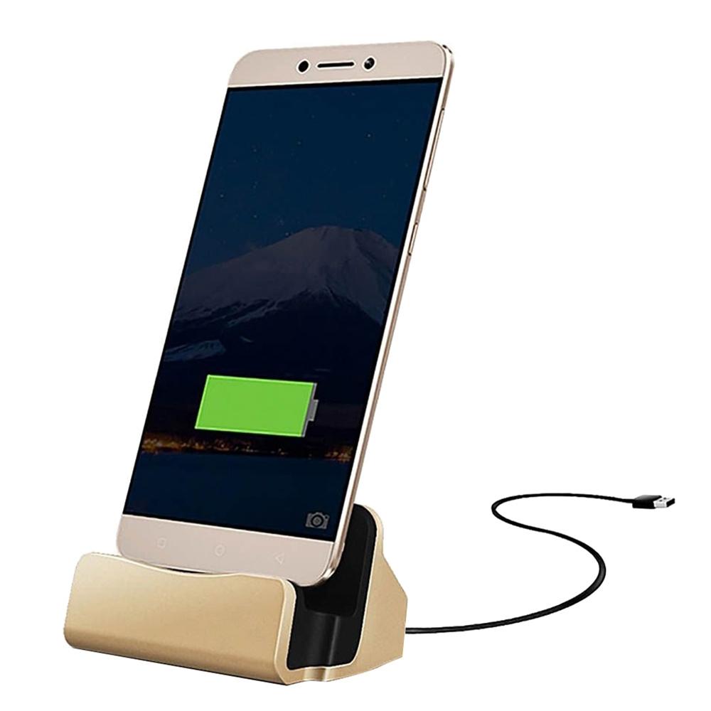 USB C Charging Dock Stand with Data Sync Base for Smartphones Type C Fast Charger Cradle