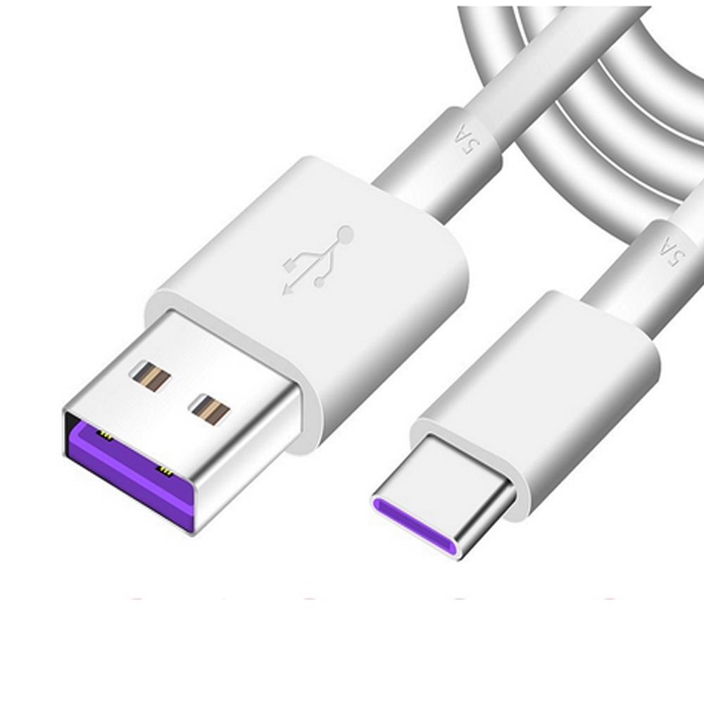 5A Fast Charging USB to Type C Cable Durable High Speed Data Sync Cord