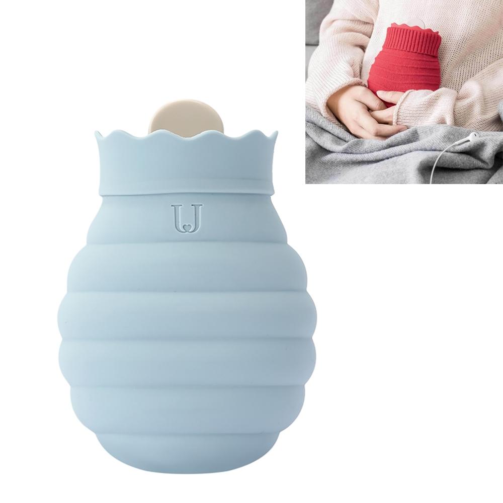 Ergonomic silicone hot water bag for neck pain relief and soothing heat therapy
