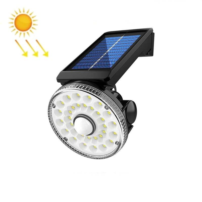 Solar Motion Sensor Wall Light Outdoor Waterproof LED Security Lamp