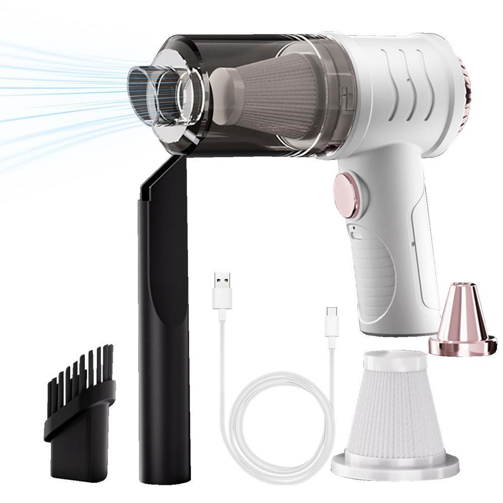 Cordless Car Vacuum Mini Handheld Cleaner with USB-C Charging