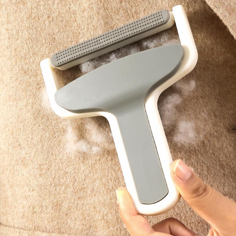 Portable Lint Remover Brush for Pet Hair Reusable Clothes Scraper