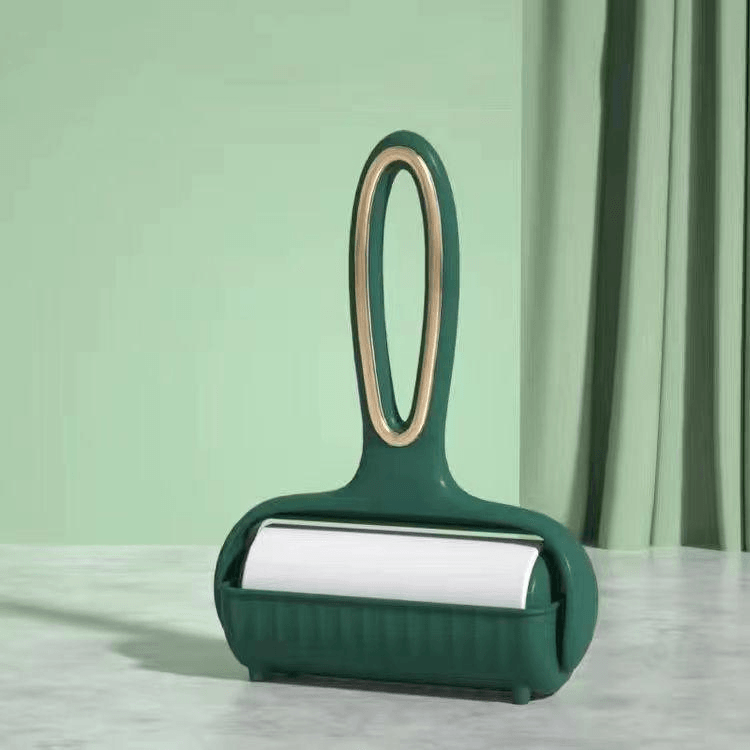 Tearable Lint Roller Pet Hair Remover Brush with Refill Rolls for Clothes, Sofa & Car Cleaning