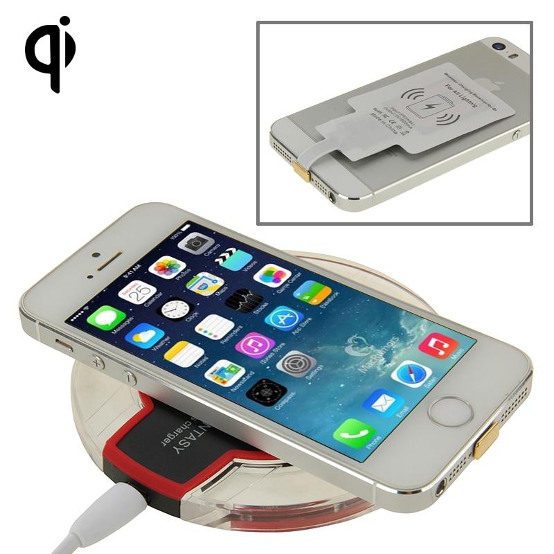 Wireless Charger Pad with 8Pin Receiver for Seamless Wireless Charging