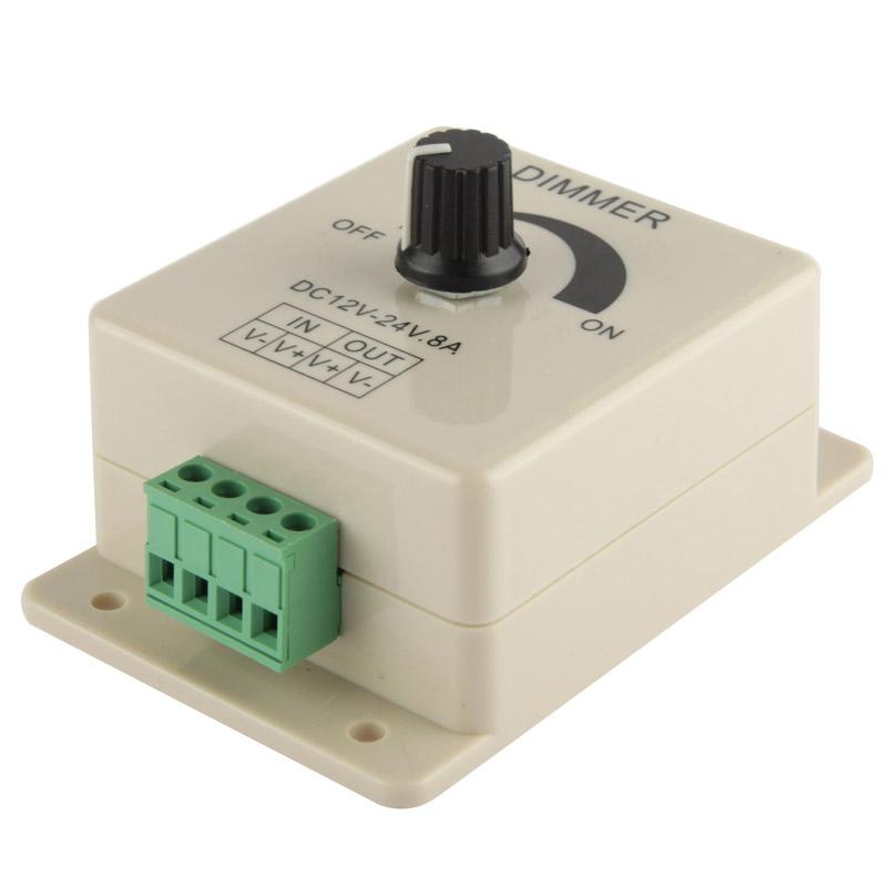 LED Strip Dimmer Switch Controller Single Color LED Dimmer Control