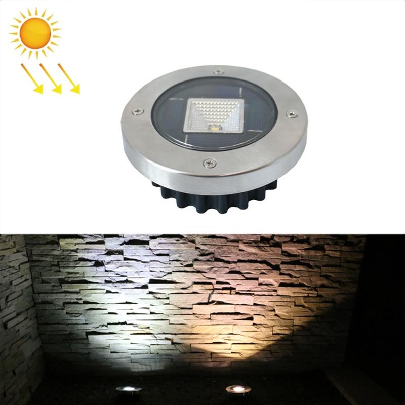 Solar Ground Lights Waterproof LED Garden Pathway Lighting for Outdoor Landscaping