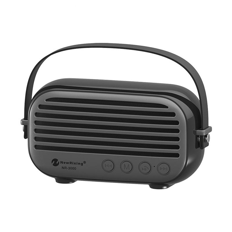 Portable Wireless Bluetooth Speaker with FM Radio USB TF Card Hands Free Calling