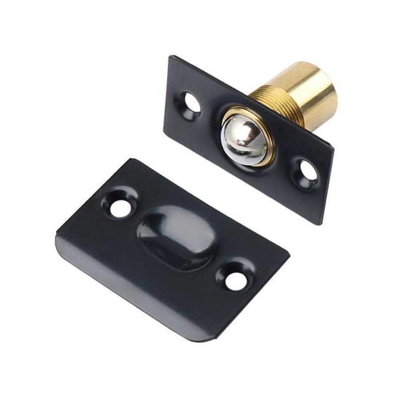 Antique Red Stainless Steel Door Lock Copper Ball Catch Adjustable Door Latch for Interior Doors
