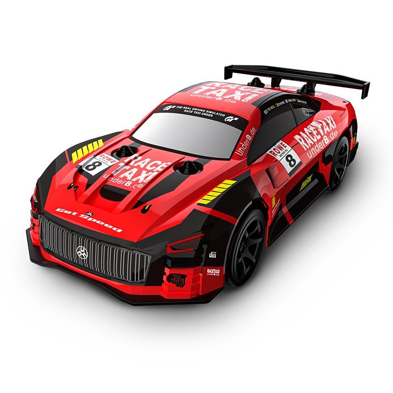 RC Drift Car LED Lights  Remote Control Drift Car High Speed Red