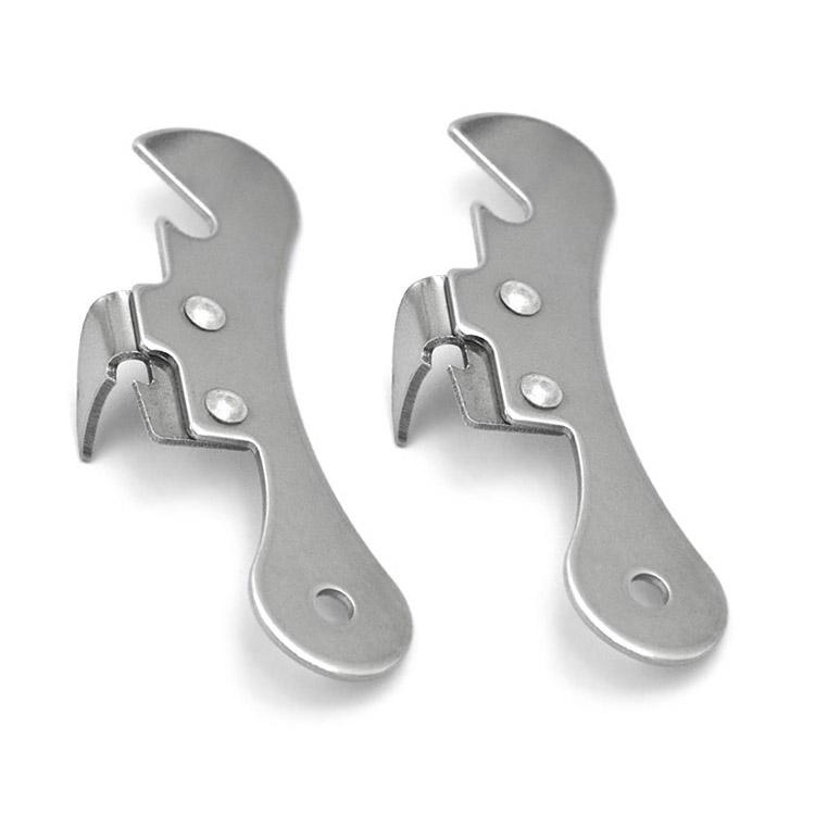 Stainless Steel Bottle Opener Can Opener Multifunctional Kitchen Tool Durable Kitchen Gadget