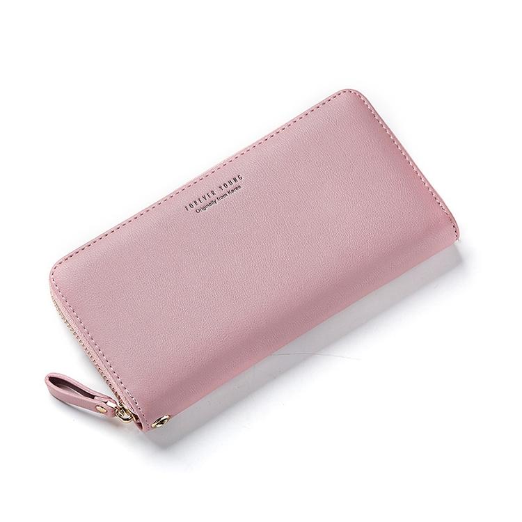 Elegant Women Long Clutch Wallet with Phone Pocket and Large Capacity Card Holder