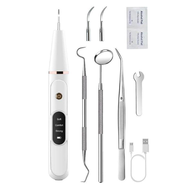 Ultrasonic Pet Teeth Cleaner Kit for Dogs & Cats Plaque and Tartar Remover