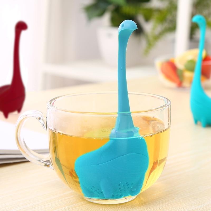 Nessie Dinosaur Tea Infuser for Loose Leaf Tea Heat Resistant Tea Strainer