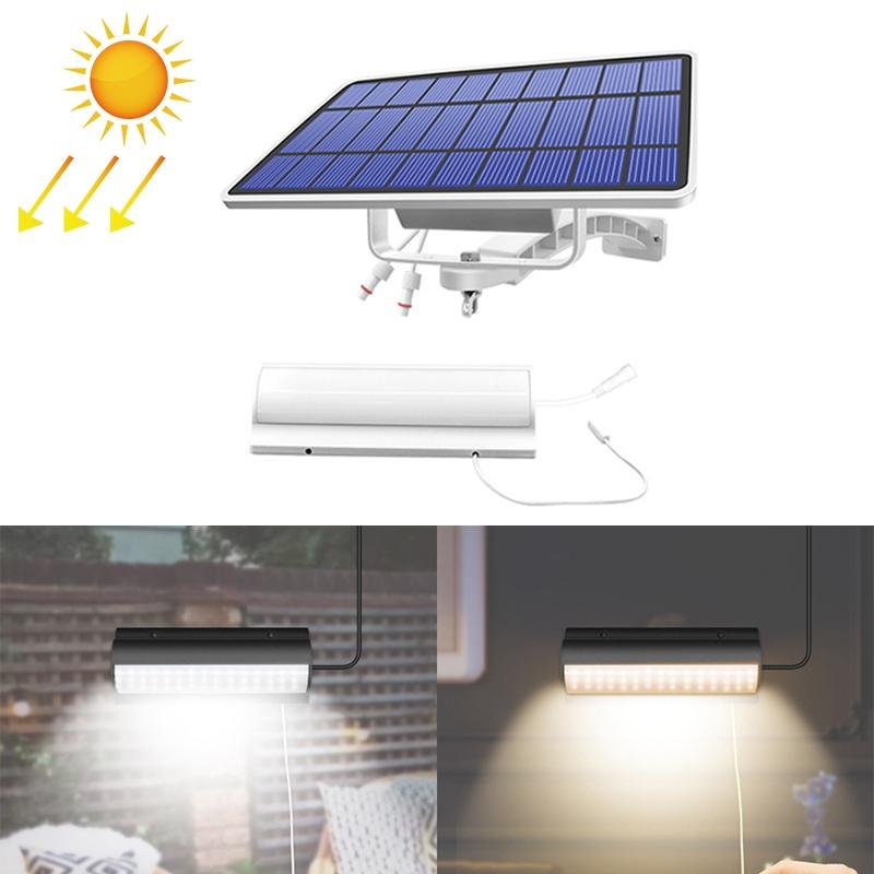 60 LED Solar Wall Light with Pull Switch IP65 Waterproof Outdoor Garden Lamp