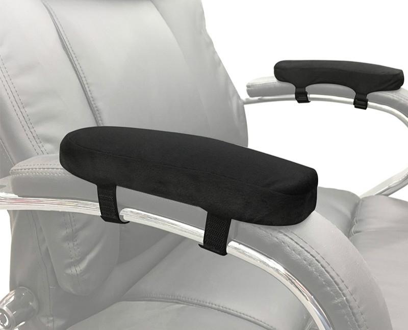 Ergonomic Memory Foam Chair Armrest Cushion Pads for Office Desk and Gaming Chairs