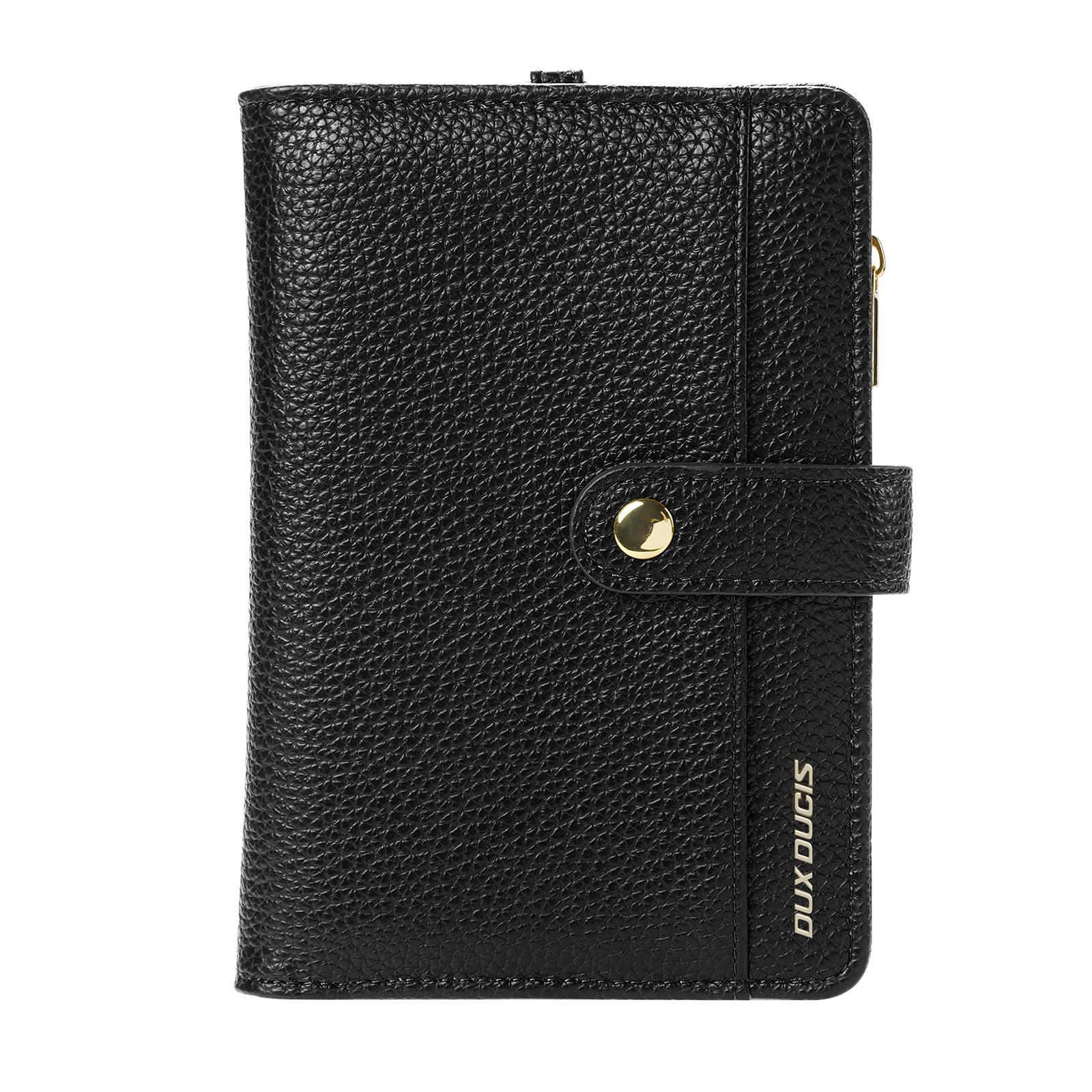 RFID Travel Wallet with Passport Holder, Card Organizer & Adjustable Lanyard