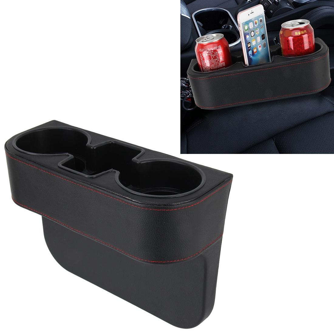 Car Seat Gap Organizer with Cup Holder & Storage Pocket