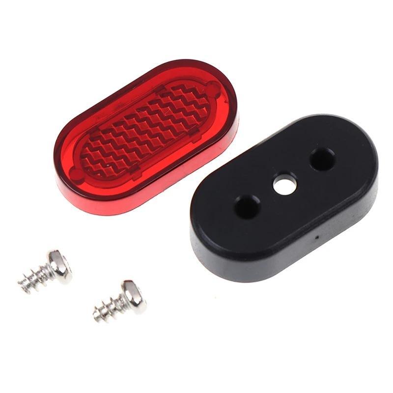 M365 Electric Scooter Rear Fender Light Cover Replacement with Mounting Screws