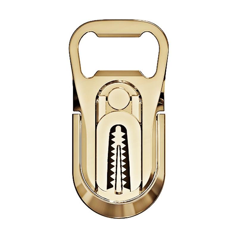 Car Air Vent Phone Holder Ring Grip & Bottle Opener Stand