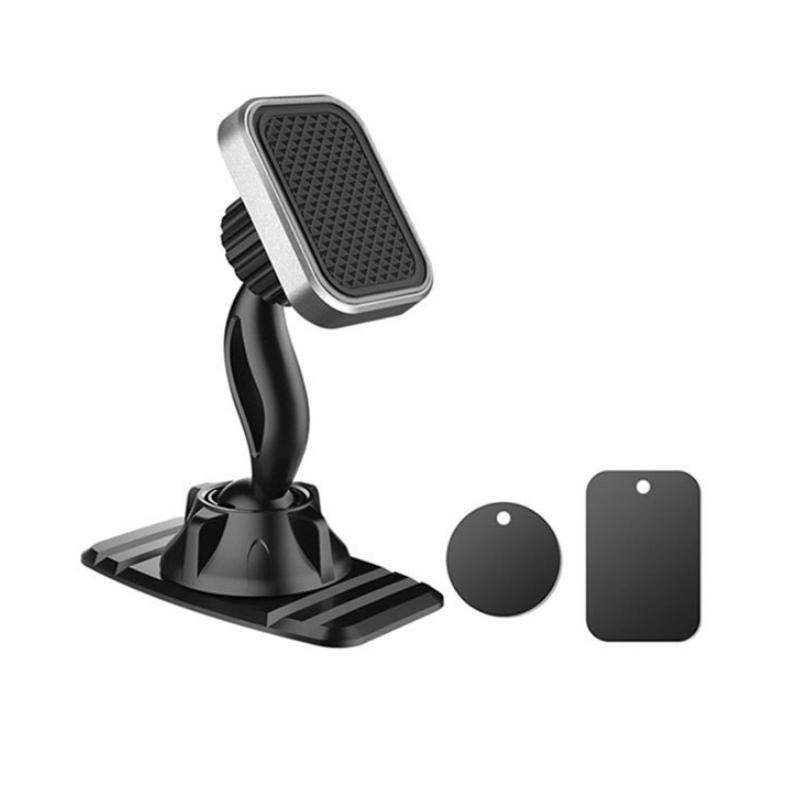 Magnetic Car Phone Mount for Dashboard & Center Console Secure Hands Free Holder